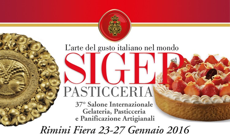 SIGEP 2016, 37° Salone Internazionale Gelateria, Pasticceria e Panificazione Artigianale